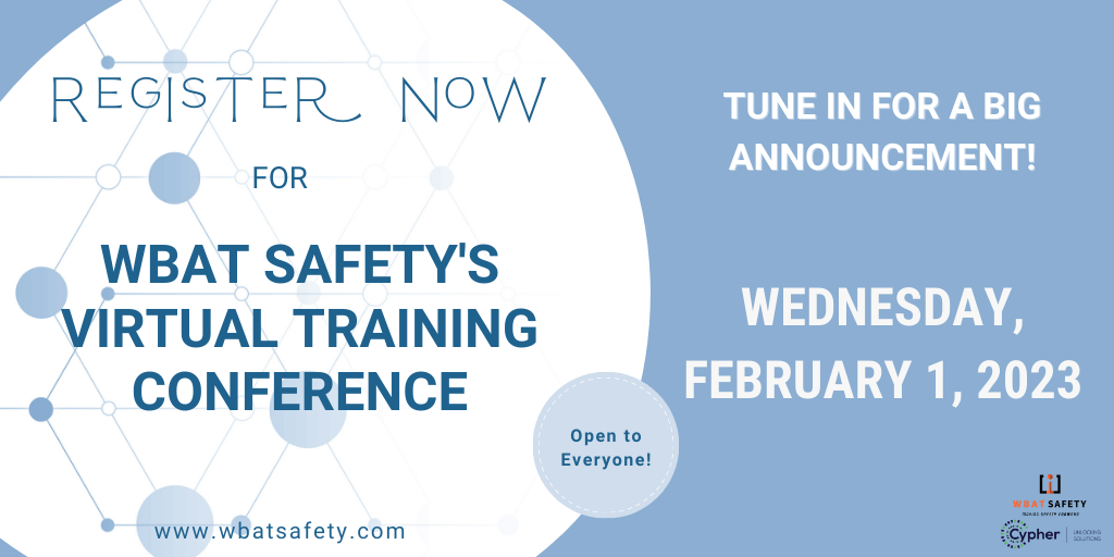 Register Now for WBAT Safety’s 2023 Virtual Training Conference!